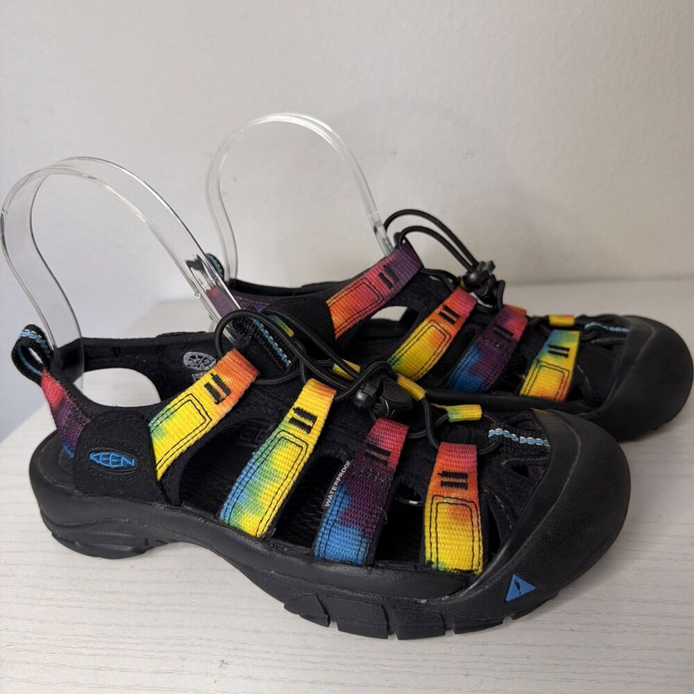 Keen Newport Retro Hiking Sandals Women's US 7 Eu 37.5 Original Tie Dye Ankle
